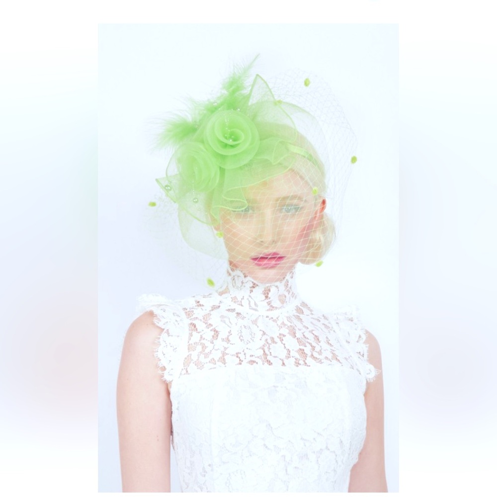 Veiled mesh Fascinator